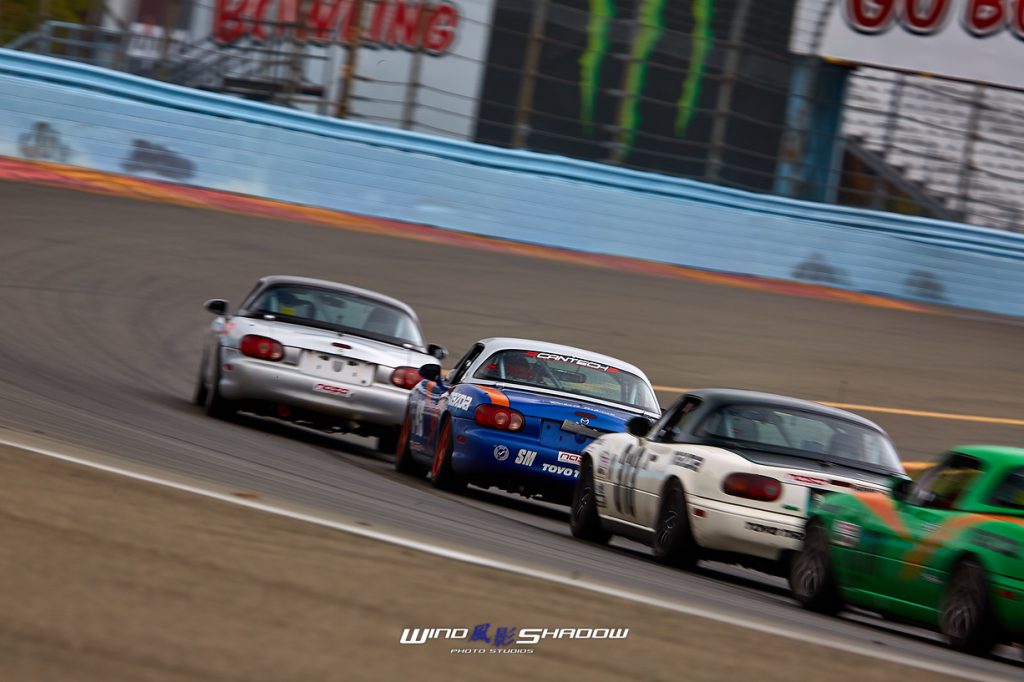 Spec Miata is Close racing