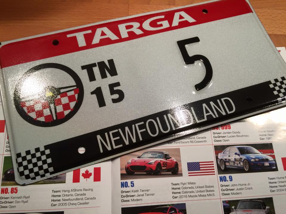 Keith Tanner Targa Newfoundland