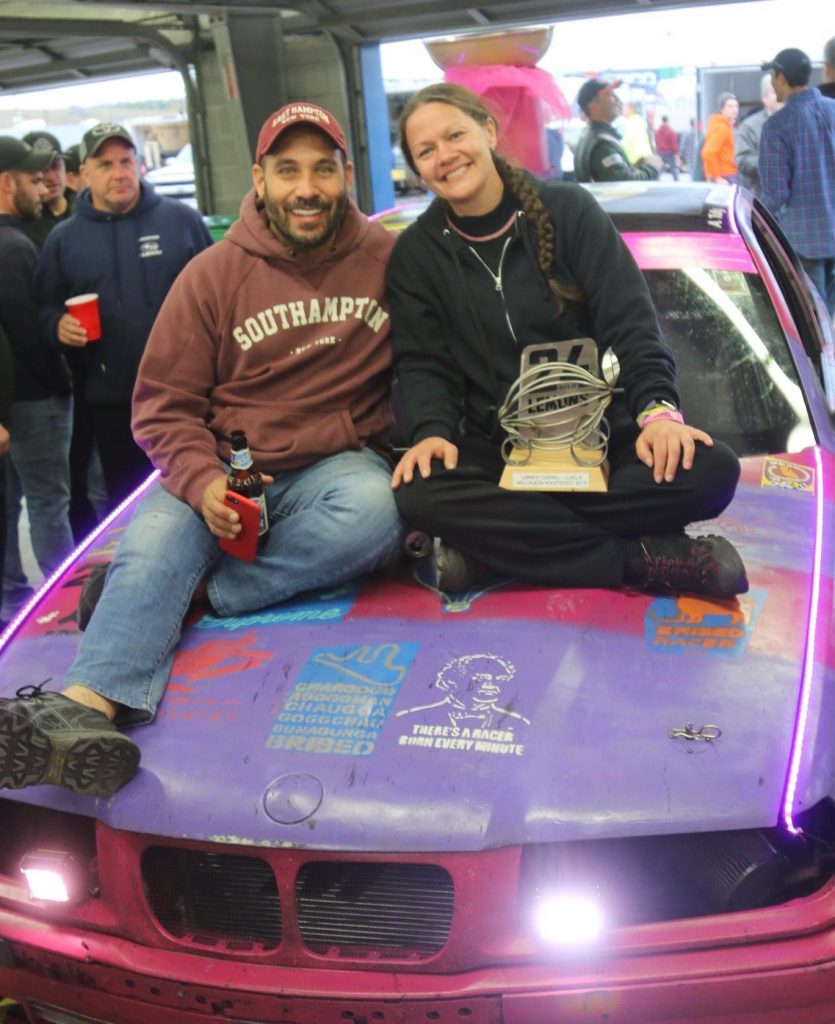 Amanda Tully after three peat