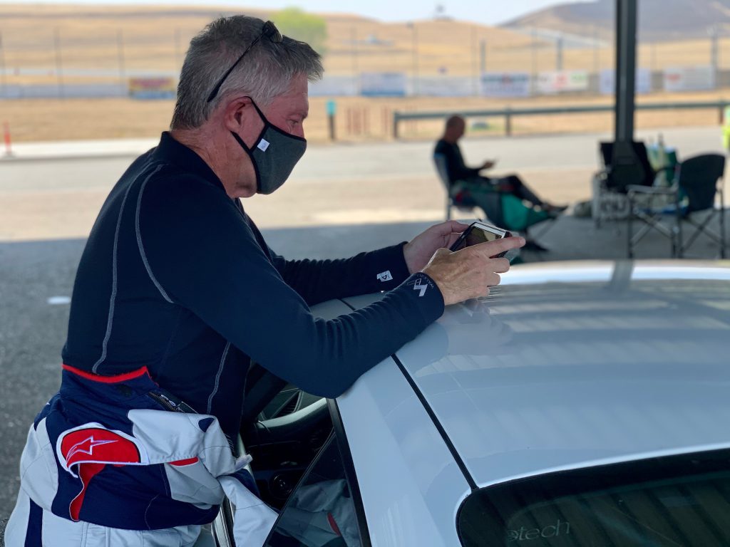 Ross with Garmin Catalyst