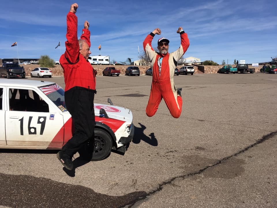 Johan Samanata with Roland Hahn