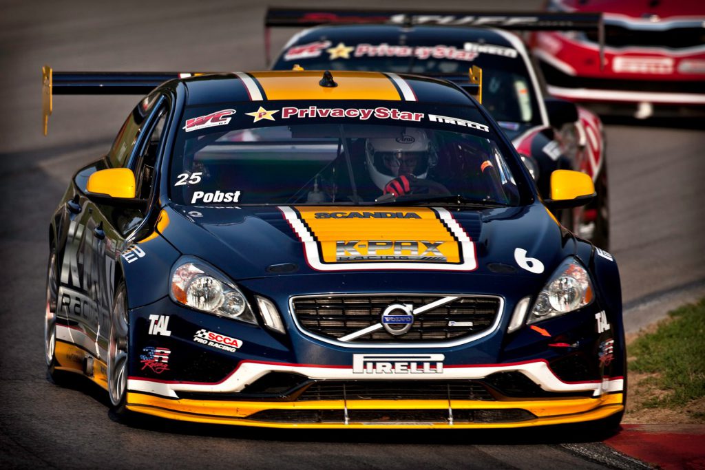 Randy Pobst in another Volvo