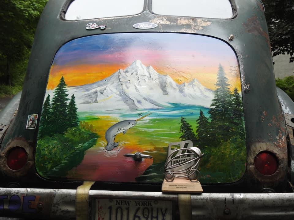 The Bob Ross Narwhal