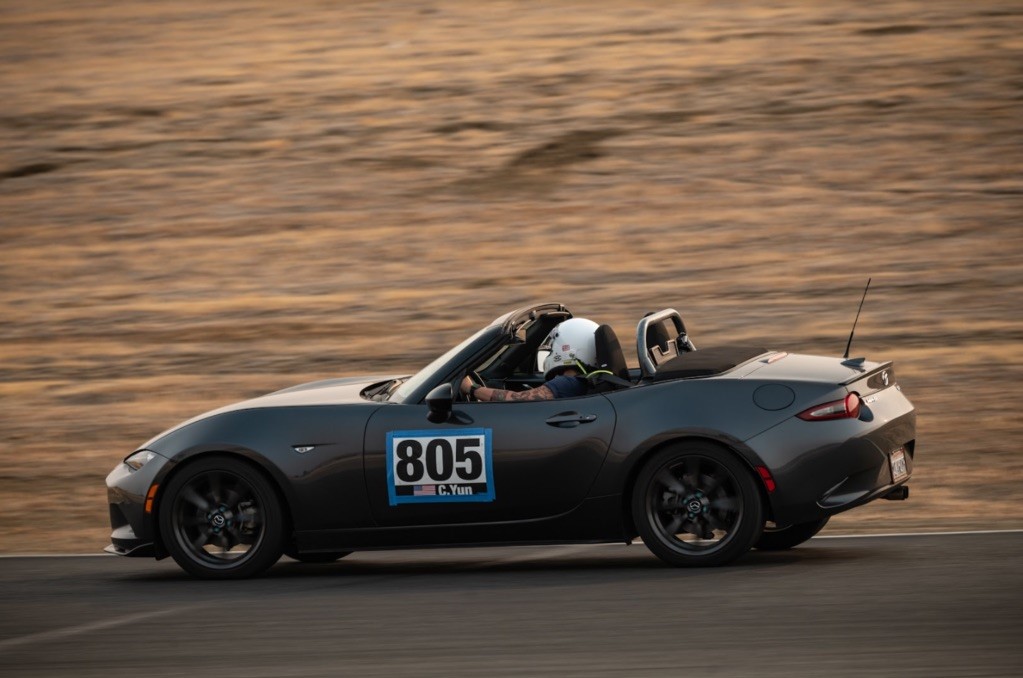 Caroline Yun and her ND Miata
